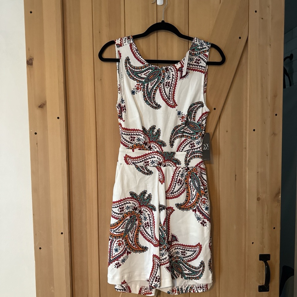 New York & Company Paisley Dress - Multicolor
